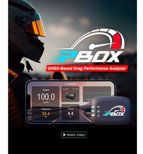 Xparkle PBOX Mini GPS Based Performance Meter Box Vehicle Performance Analyzer with Acceleration Analysis Braking Distance Real-Time Video