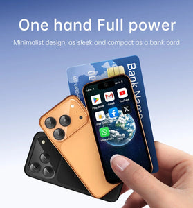 SOYES XS19 Pro Mini 3.88 inch Android 12.0 3GB RAM 64GB ROM Dual SIM Unlocked Mobile Phone 5MP Camera Face Recognition 2000mAh Battery 4G Quad-core Type-C Smart Mobile Phone