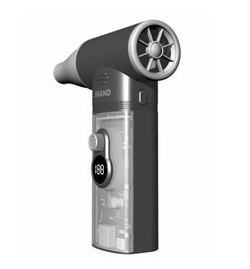 Remote Control Fan 5000mAh Power Bank Adjustable Wind Speed LED Brightness Digital Display Fast Charging for Emergency