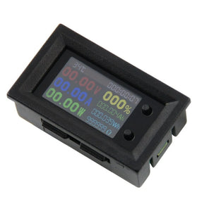 DC7200 7-200V 20A Digital Power Energy Voltmeter Ammeter Voltage Wattmeter Temperature Meter Electric Energy Frequency Meter