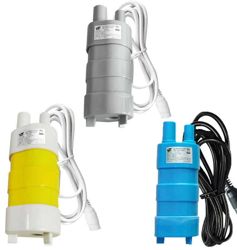 High-Efficiency JT-500 DC 12V Brushless Magnetic Submersible Water Pump 600 L/H Flow 5m Water Head Energy-Saving & Low-Noise Ideal for Fountains and Aquariums