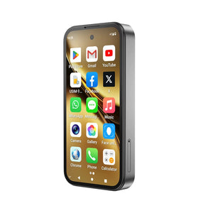 SOYES Q333 Mini 3.97-inch Android 12.0 4GB RAM 64GB ROM Dual SIM Dual Standby 2000mAh Facial Recognition Type-C Interface 4G Smartphone