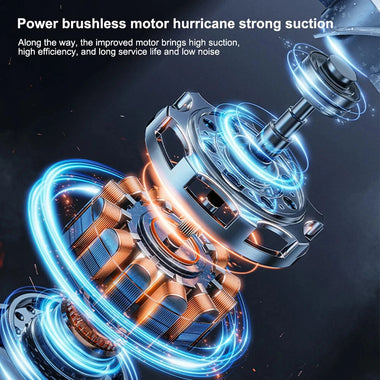 SUITU ST-6665Pro Brushless Wireless Car Vacuum Cleaner Powerful Suction Wet & Dry Handheld Cleaning Auto Home