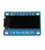 Geekcreit 0.96 Inch 7Pin HD Color IPS Screen TFT LCD Display SPI ST7735 Module