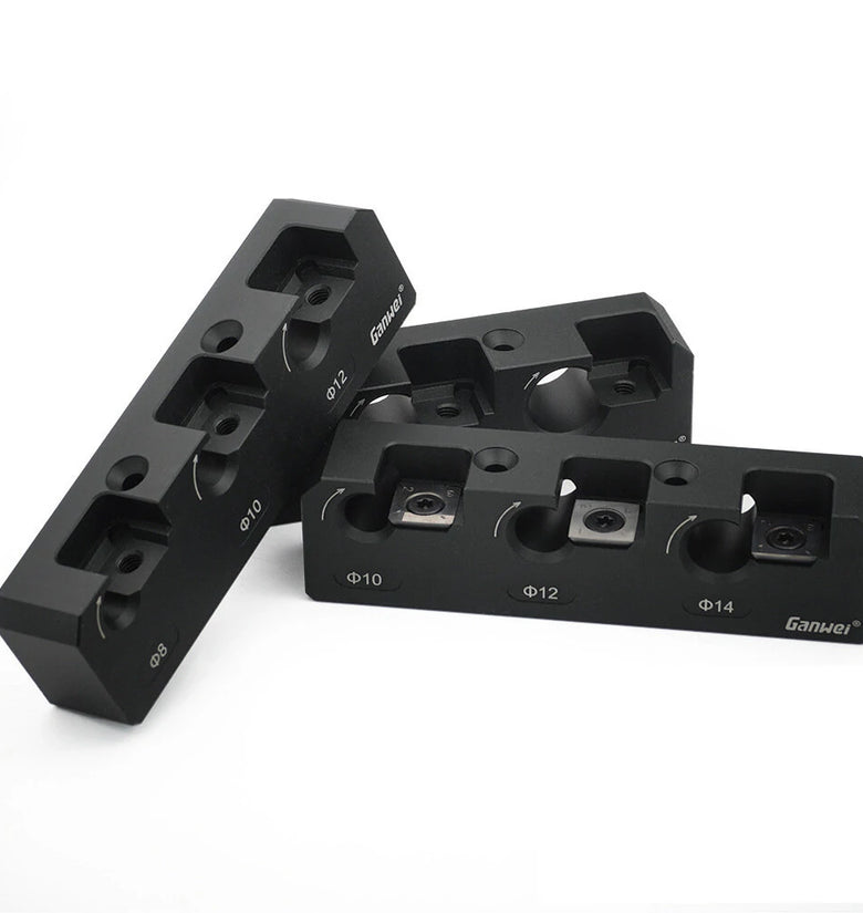 GANWEI 8-14mm Woodworking Dowel Maker with Carbide Blade Electric Drill Milling Auxiliary Woodworking Dowel Maker