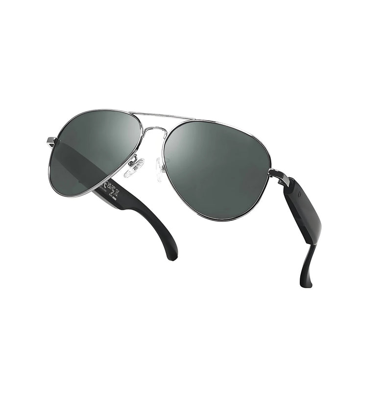 F18 AI Smart Glasses Real Time Translation 100 Languages bluetooth 5.4 Calling Bilateral Stereo Sound Type-C Charging UV Protection for Travel Business