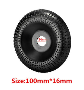 100MM Woodworking Grinding Disc 16mm Versatile Stainless Steel Polishing Tool for Precision Craftsmanship and Efficient Operation