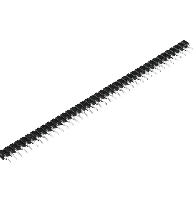 5pcs 40Pin Single Row 2.54mm Round Female Header Pin