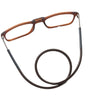 Folding Portable Hang Neck Magnetic Reading Glasses Lightweight Anti-blue Light HD Eye Protection Presbyopia Glasses