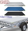 Trailer Cover Waterproof Windproof Dust Protector With Rubber Belt 208x114x13cm