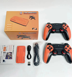 [128G] U36 50000+ Games TV Game Console Quad-core S905 4K HD Game Stick with Dual 2.4G Wireless Controllers Retro Game Player Console