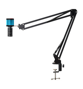 HAYEAR 48MP 1080P 2K HDMI USB Industrial Video Microscope Camera Big Visual Field Manual IRIS6-60mm Zoom Lens for PCB Soldering Repair