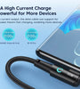 Toocki TQ-X25 5A 100W Type-C to Type-C Cable PD Fast Charging Data Transmission Copper Core Line 1M/2M Long for iPhone 15 15 Plus for Huawei Nova Flip for Samsung Galaxy Z Flip6 for MacBook Pro