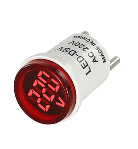 1PC EU Plug LED Digital Voltmeter Ammeter Voltage Tester Monitor Voltage Current Meter Indicator for Home Appliances