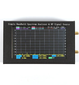 ZQ6 Handheld Spectrum Analyzer with Tracking & Signal Source Wide Range 35MHz-6000MHz Advanced Touch Screen Control