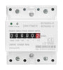SINOTIMER Din Rail Single Phase Electronic Energy Meter AC 220V 100A kWh Counter Consumption Analog Electricity Gague Wattmeter 50HZ