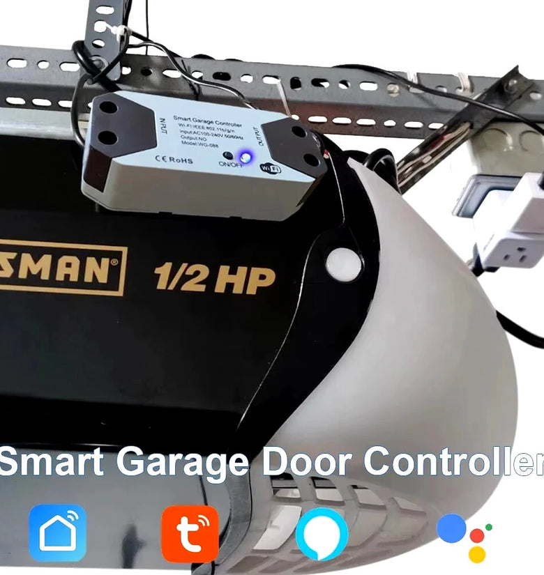 Tuya WIFI Smart Garage Door Controller APP Voice-controlled Smart Switch with Alexa Google Home Smart Life APP