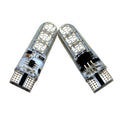 T10 LED 194 168 W5W 5050 SMD RGB Car Dome Reading Light Auto Wedge Lamp RGB LED Bulb with Remote Controller