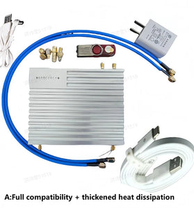 LibreVNA Dual Port Vector Network Analyzer 100kHz to 6GHz Enhanced Heat Dissipation Military Grade Flange Connector RF Testing Precision Calibration Tools