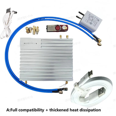LibreVNA Dual Port Vector Network Analyzer 100kHz to 6GHz Enhanced Heat Dissipation Military Grade Flange Connector RF Testing Precision Calibration Tools
