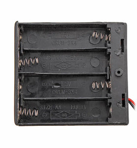 3pcs 4 Slots AA Battery Box Battery Holder Board with Switch for 4xAA Batteries DIY kit Case