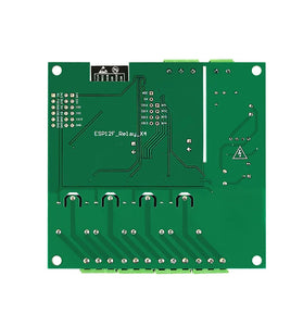 Relay Module WiFi 4 Channel ESP8266 Development Board Voltage Monitoring Relay Industrial Parts for Wireless Control DC7~12V/5V