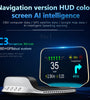Portable HD Head-Up Display Car OBD Speed Navigation Projector Car Display Screen Car OBD Speed Navigation Projector No Ghosting cAR Head-Up Display