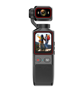 L19 4K Touch Screen Action Camera WiFi 1.69 Inch IPS 180 Degree Rotatable EIS Handheld Video Recorder Outdoor Sports Camera