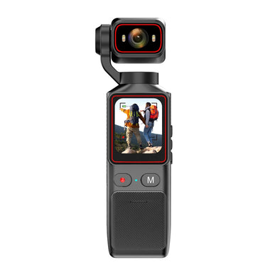 L19 4K Touch Screen Action Camera WiFi 1.69 Inch IPS 180 Degree Rotatable EIS Handheld Video Recorder Outdoor Sports Camera