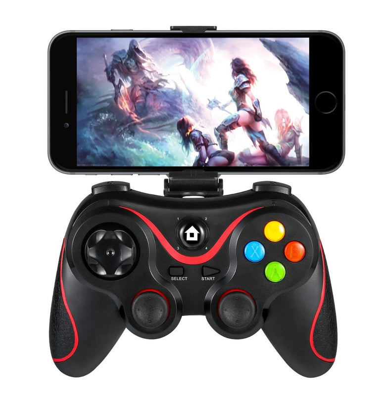 V8 Wireless bluetooth Game Controller Rechargeable 20H Battery Ergonomic Design for PC Switch PS4 PS3 Android iOS Smart TV