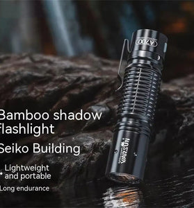 Warsun A700 500 Lumen 18650 Flashlight Emergency Torch Type C Rechargeable Small Portable Lantern Hand Lamp Long Shot Camping Light