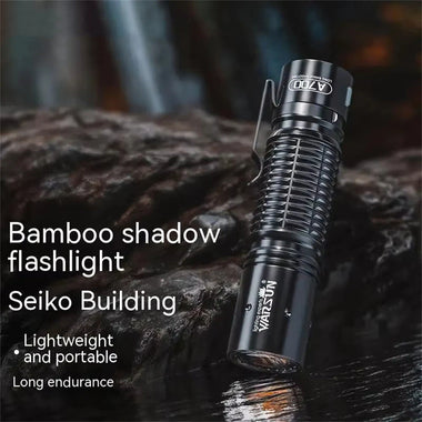 Warsun A700 500 Lumen 18650 Flashlight Emergency Torch Type C Rechargeable Small Portable Lantern Hand Lamp Long Shot Camping Light