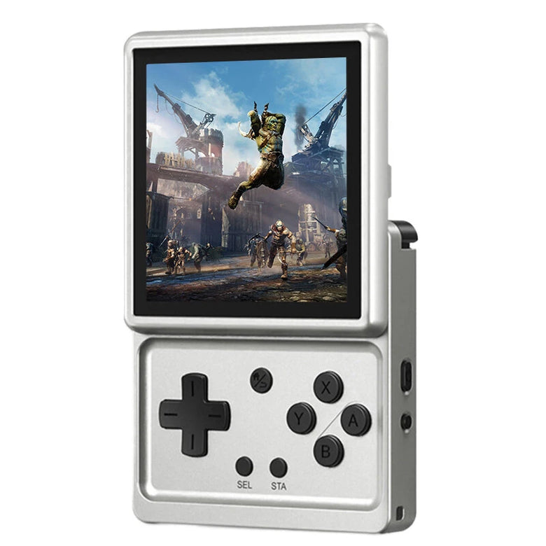 [256G] ANBERNIC RG Rotate 8000+ Games Handheld Game Console 3.5-inch Touchscreen T618 Octa Core Android 12 2000mAh Swivel Screen Built-in HiFi Stereo Speakers WiFi5&BT5.0 Retro Gaming Device