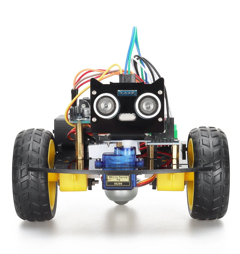 TSCINBUNY 2WD Smart Automation Robot Car Kit For ESP8266 ESP12E D1 Wifi Board For Arduino Programming Starter Smart Electronic Robotic Kit