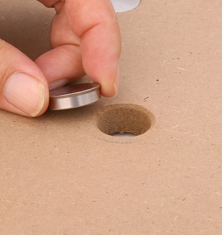 HONGDUI Bench Top Protector Desktop Woodworking MFT System Dog Hole Protector Cover Pieces For Woodworking Benches