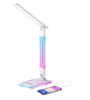 Foldable Multifunction LED Gaming Desk Lamp Dimmable Reading Light with RGB Ambient Light & Wireless Charger