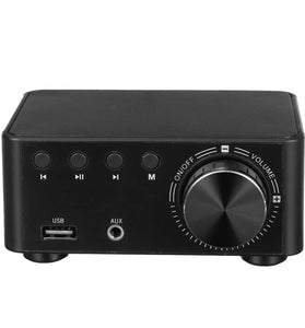TPA3116 Class D bluetooth 5.0 HIFI 2x50W Stereo Amplifier Support USB TF Card RCA AUX USB Stick