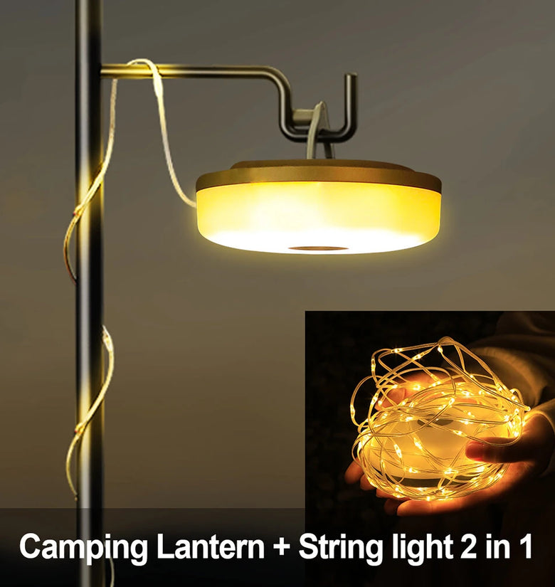Nextool Outdoor Atmosphere Camping Light 10m LED String Lights Canopy Tent Decoration LED String Lights