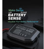 Xparkle BVM02 bluetooth Battery Monitor Real Time Monitoring for Cars Yachts Off-Road Vehicles Trucks RVs Golf Carts Electric Bicycles Motorcycles Scooters