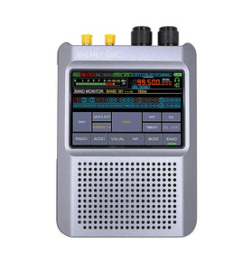 2nd Upgraded Generation Malahit-DSP2 SDR Radio Receiver 10kHz-380MHz 404MHz-2GHz Built-in 5000mAh Battery