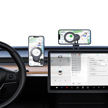 USAMS US-ZJ076 Magnetic Car Phone Holder 360 Rotary Center Console Mount Stand for iPhone 16 15 Pro 14 13 12 Pro Max for Samsung Galaxy Z Flip6 for Oppo A5 Pro for Xiaomi 15pro