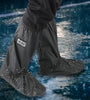 Rain Shoe Covers Waterproof Anti-Slip Rainproof Motorcycle Shoe Covers High Long Tube Waterproof Shoe Covers Non-Slip Thickened Outdoor Riding Sandproof Snowproof