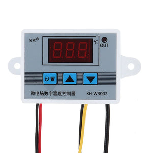 XH-W3002 Micro Digital Thermostat High Precision Temperature Control Switch Heating and Cooling Accuracy 0.1