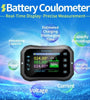 KM105F KM110F KM140F KM160F WiFi Remote RV Coulomb Meter 10-100V DC 50A 100A 400A 600A Lead-acid Lithium Battery Voltage Current Meter