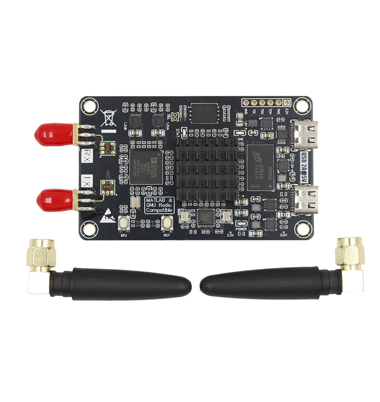 ZYNQ7010 AD9363 Software-Defined Radio Development Board 10MHz-6GHz 512MB DDR3 USB3320 TCXO 40MHz +0.5PPM 32MB QSPI PlutoSDR Firmware Compatible MATLAB & GNU Radio