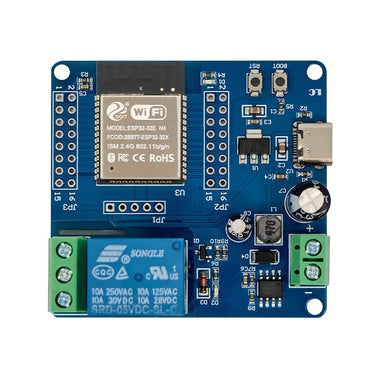ESP32-C6 WiFi BT Development Board DC 5-60V Single Channel Relay Module Onboard Type-C Interface Switch Module