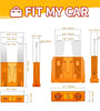 300pcs 5/7/10/15/20/25/30A Fuse Car Blade Fuse Assortment Assorted Kit Mini Small Size Blade Set Auto Truck Automotive Fuse