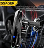 ESSAGER A4 15W 10W 7.5W 5W Wireless Car Phone Holder Charger Car Air Vent Clamp Bracket for iPhone 13 14 14 Pro 14Pro Max for Xiaomi 13pro for Huawei Mate50