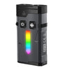 SEEKNITE EV10 1100LM EDC Keychain Flashlight Polypan-RGB Flash Color Clip-on Light Type-C Rechargeable Mini Portable Magnetic Flash Lights for Signaling Cycling Outdoor or Indoor Use