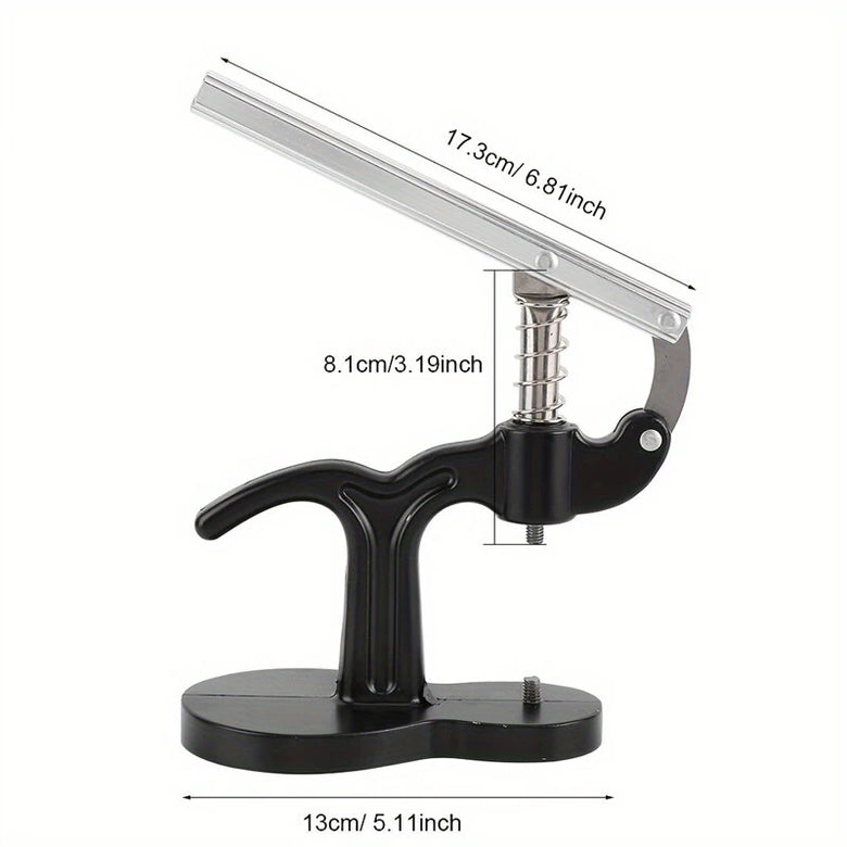 Professional Watch Repair Tool Kit 12pcs Watch Case Press 18mm to 50mm Alloy Material for Quartz Mechanical Watch Maintenance Assembly Required